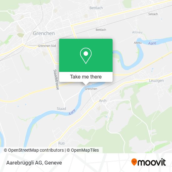 Aarebrüggli AG map