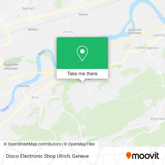 Disco Electronic Shop Ulrich map