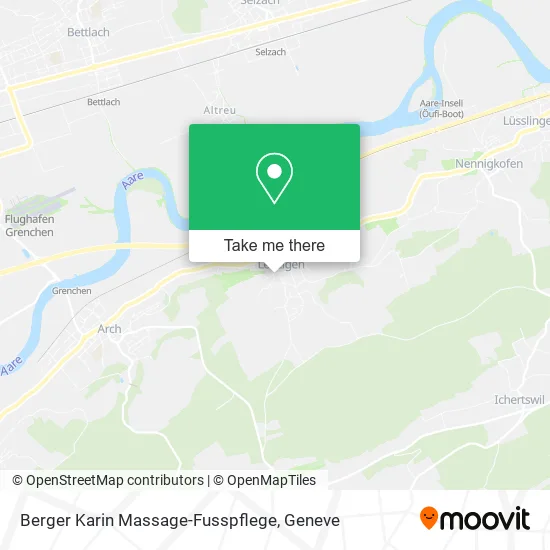 Berger Karin Massage-Fusspflege map