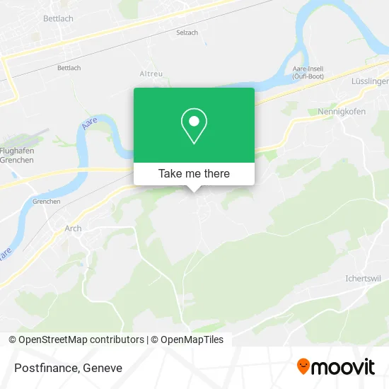 Postfinance map