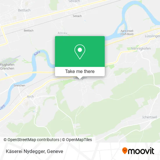 Käserei Nydegger map