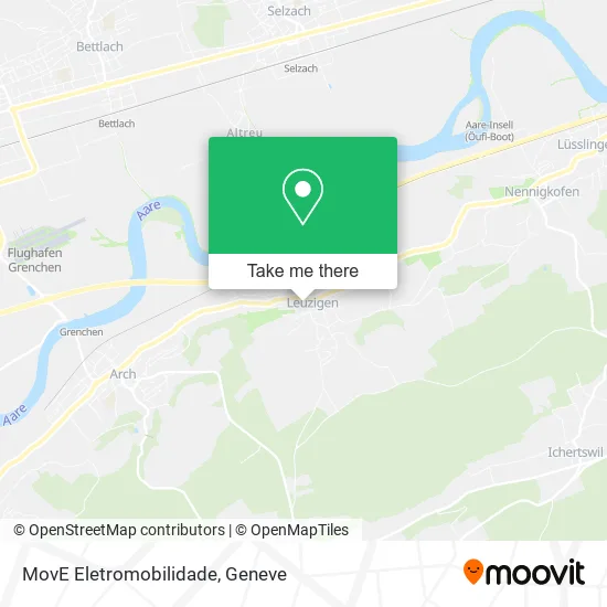 MovE Eletromobilidade map
