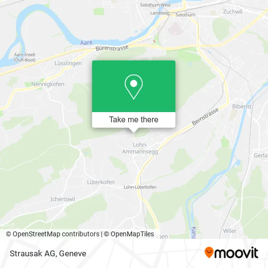 Strausak AG map
