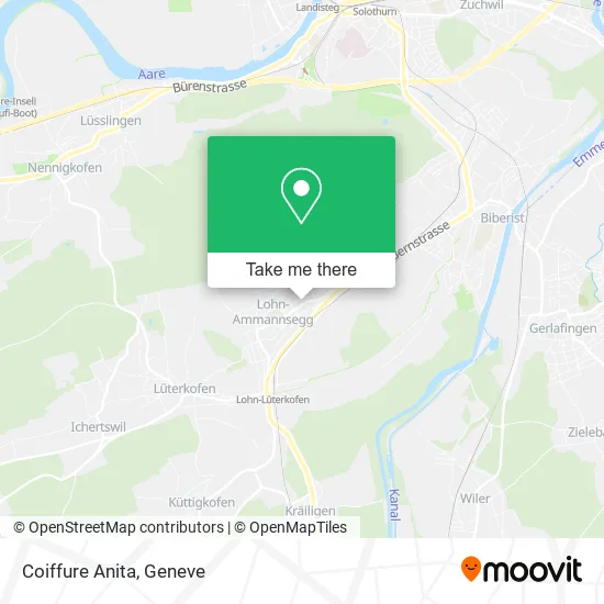Coiffure Anita map