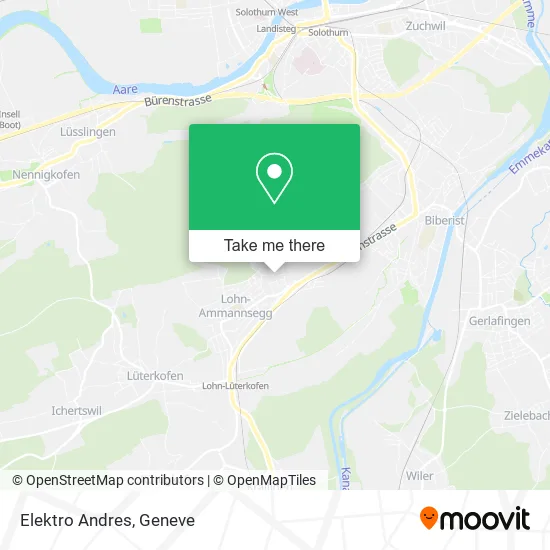 Elektro Andres map