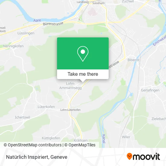 Natürlich Inspiriert map