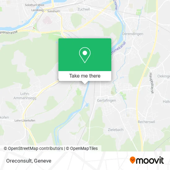 Oreconsult map