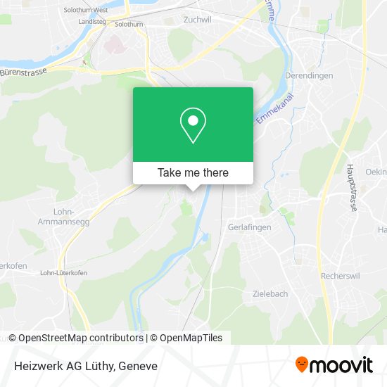 Heizwerk AG Lüthy map