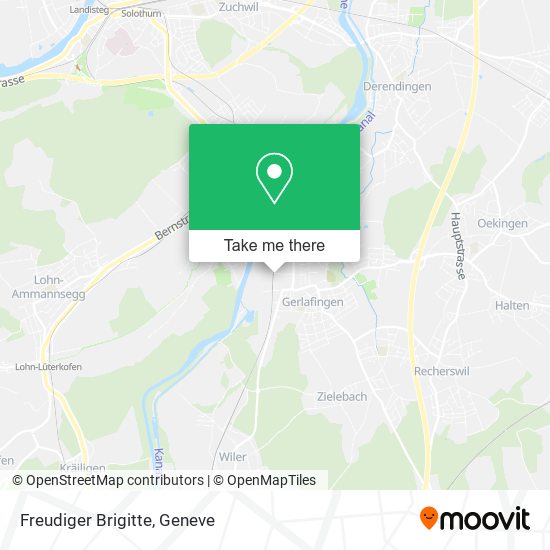 Freudiger Brigitte map