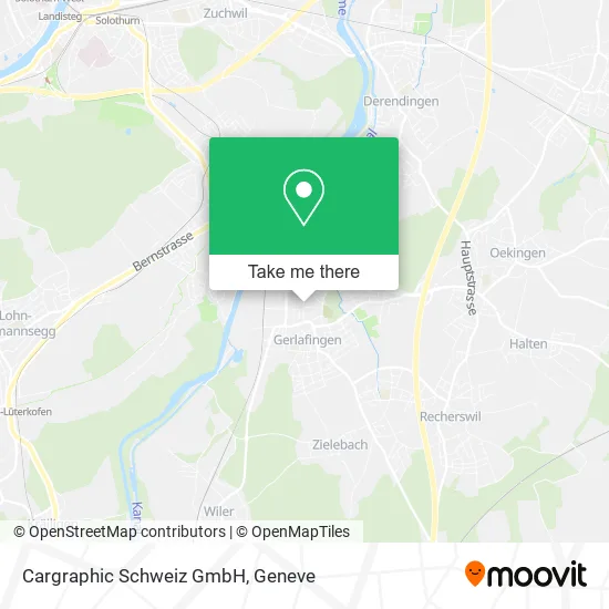 Cargraphic Schweiz GmbH map