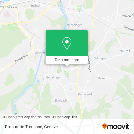 Procuratio Treuhand map