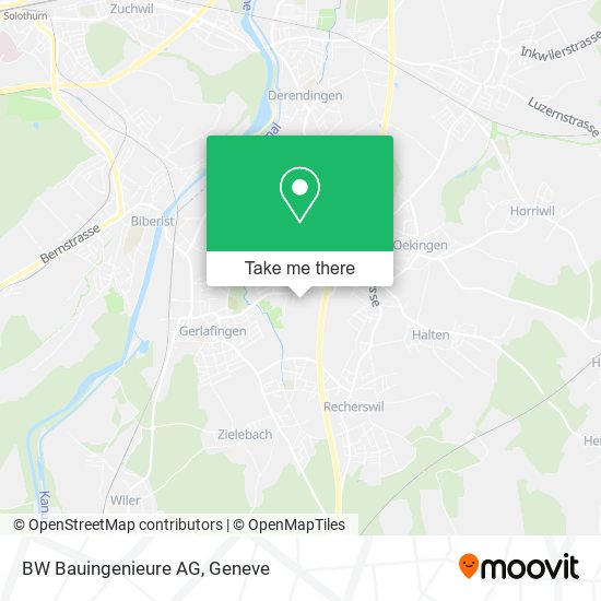 BW Bauingenieure AG map