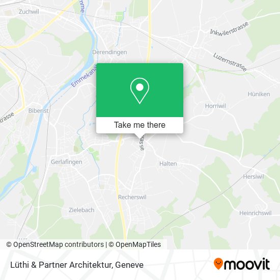 Lüthi & Partner Architektur map