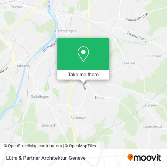Lüthi & Partner Architektur map