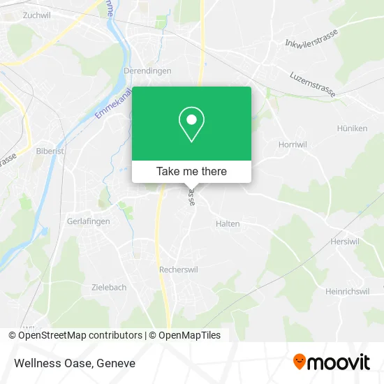 Wellness Oase map