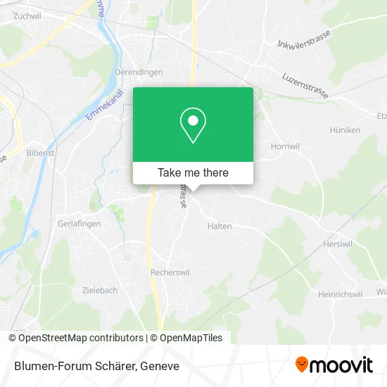 Blumen-Forum Schärer map