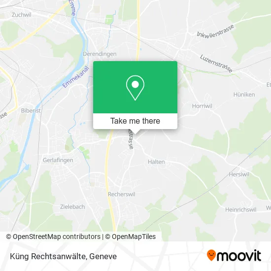 Küng Rechtsanwälte map