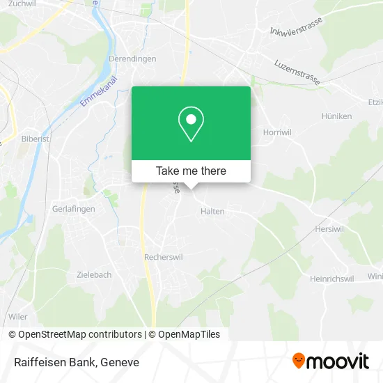 Raiffeisen Bank map