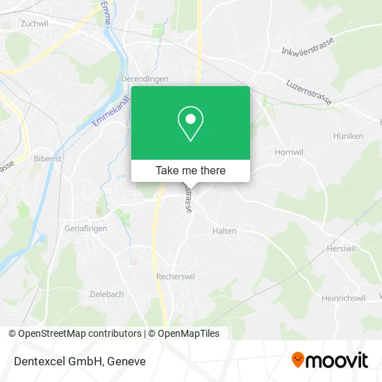 Dentexcel GmbH map