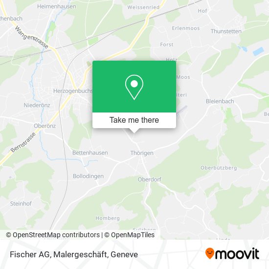 Fischer AG, Malergeschäft map