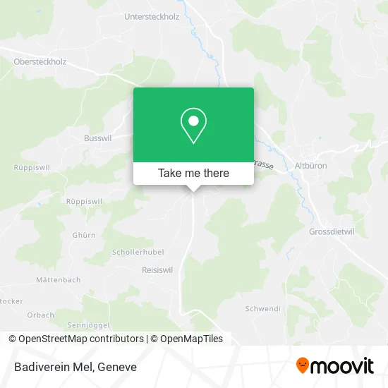 Badiverein Mel map