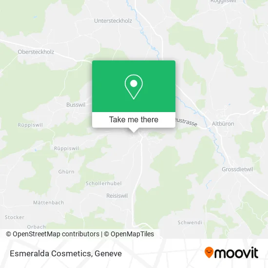 Esmeralda Cosmetics map