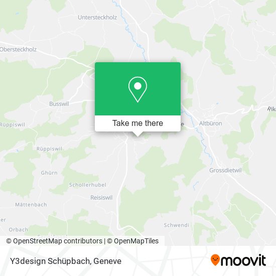 Y3design Schüpbach map