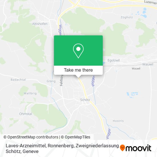 Laves-Arzneimittel, Ronnenberg, Zweigniederlassung Schötz map