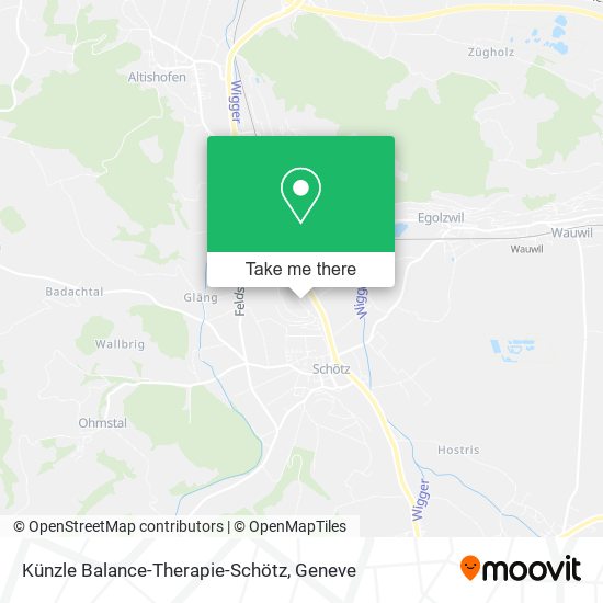 Künzle Balance-Therapie-Schötz map
