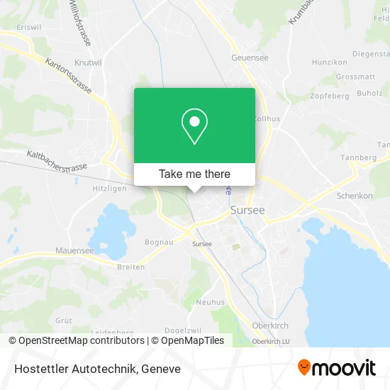 Hostettler Autotechnik map