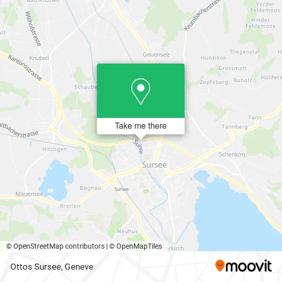 Ottos Sursee map
