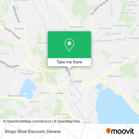 Bingo Shoe Discount map