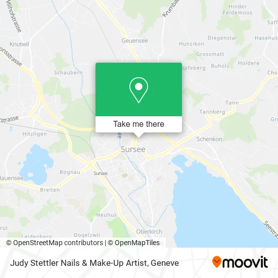 Judy Stettler Nails & Make-Up Artist map