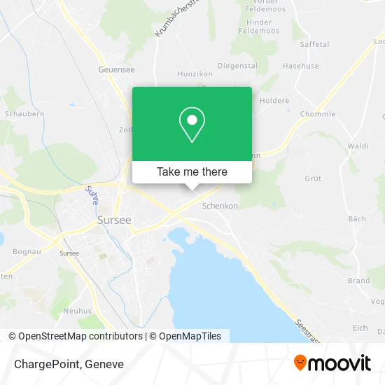 ChargePoint map