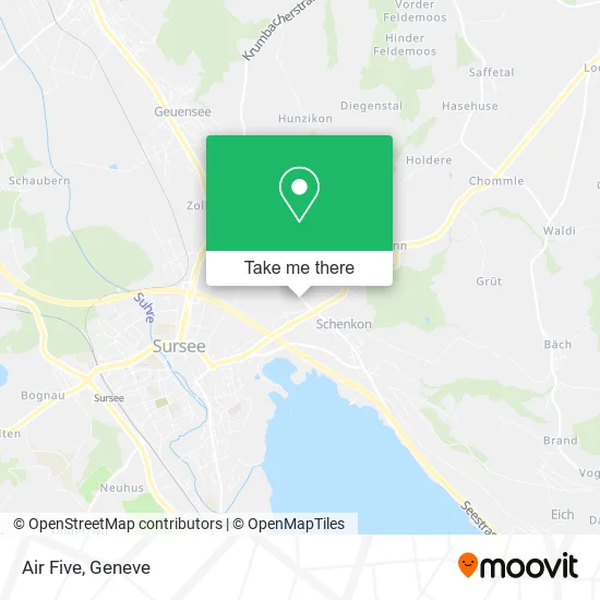 Air Five map