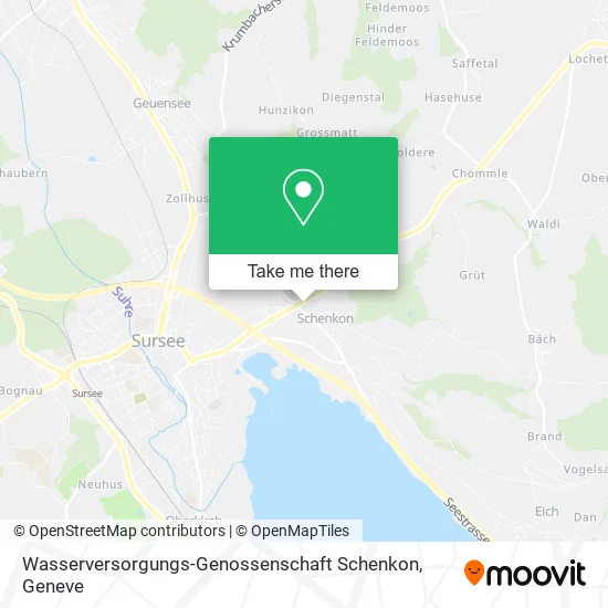 Wasserversorgungs-Genossenschaft Schenkon map