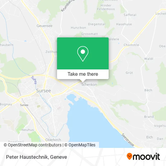 Peter Haustechnik map