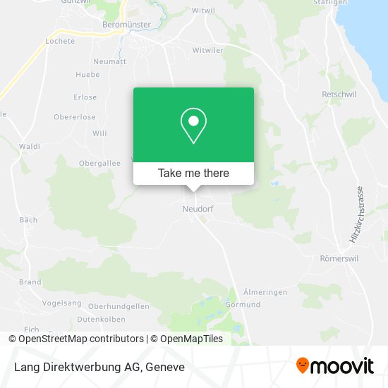 Lang Direktwerbung AG map