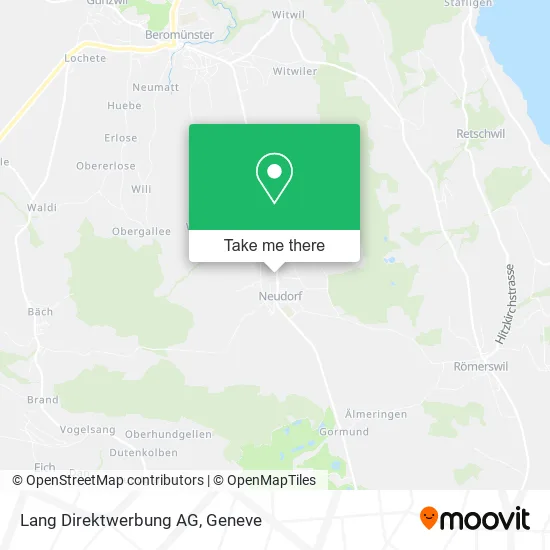 Lang Direktwerbung AG map