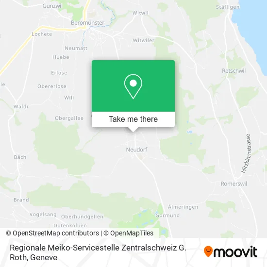 Regionale Meiko-Servicestelle Zentralschweiz G. Roth plan