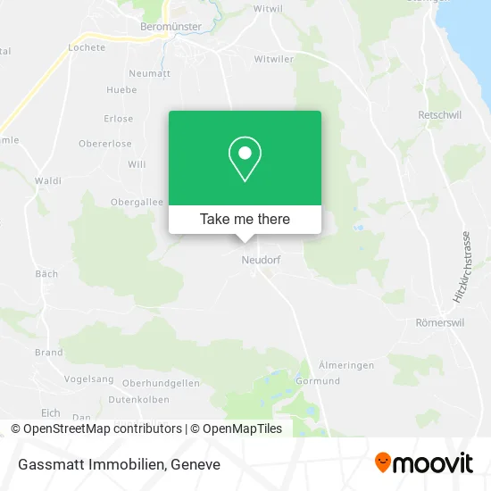 Gassmatt Immobilien map