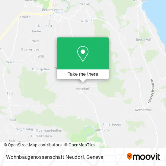 Wohnbaugenossenschaft Neudorf plan
