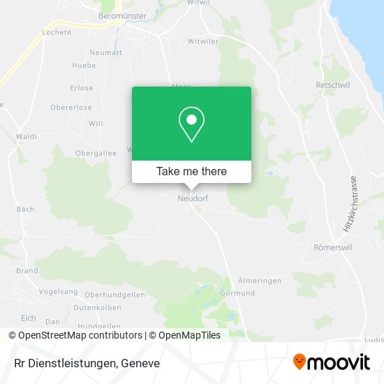 Rr Dienstleistungen map