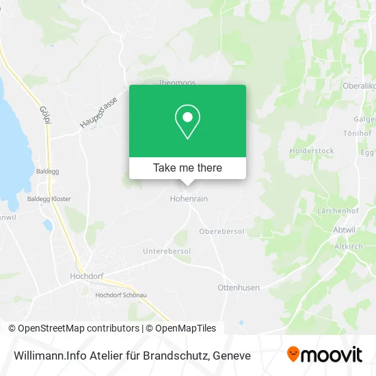 Willimann.Info Atelier für Brandschutz map