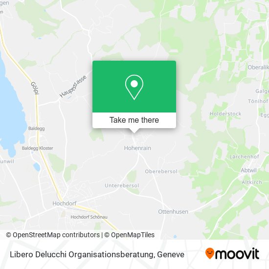 Libero Delucchi Organisationsberatung map