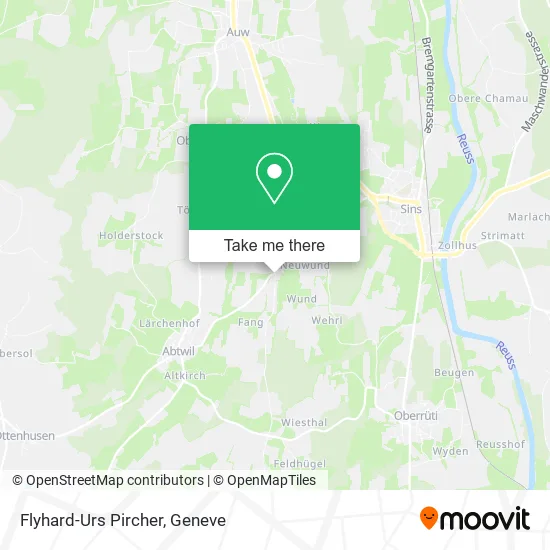 Flyhard-Urs Pircher map