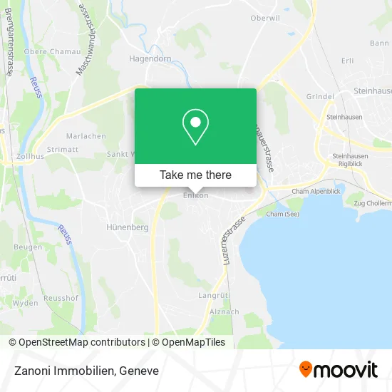 Zanoni Immobilien map