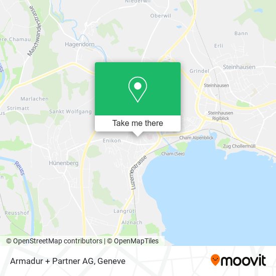 Armadur + Partner AG map