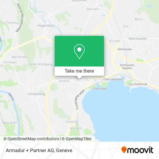 Armadur + Partner AG map