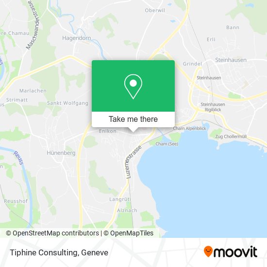 Tiphine Consulting map